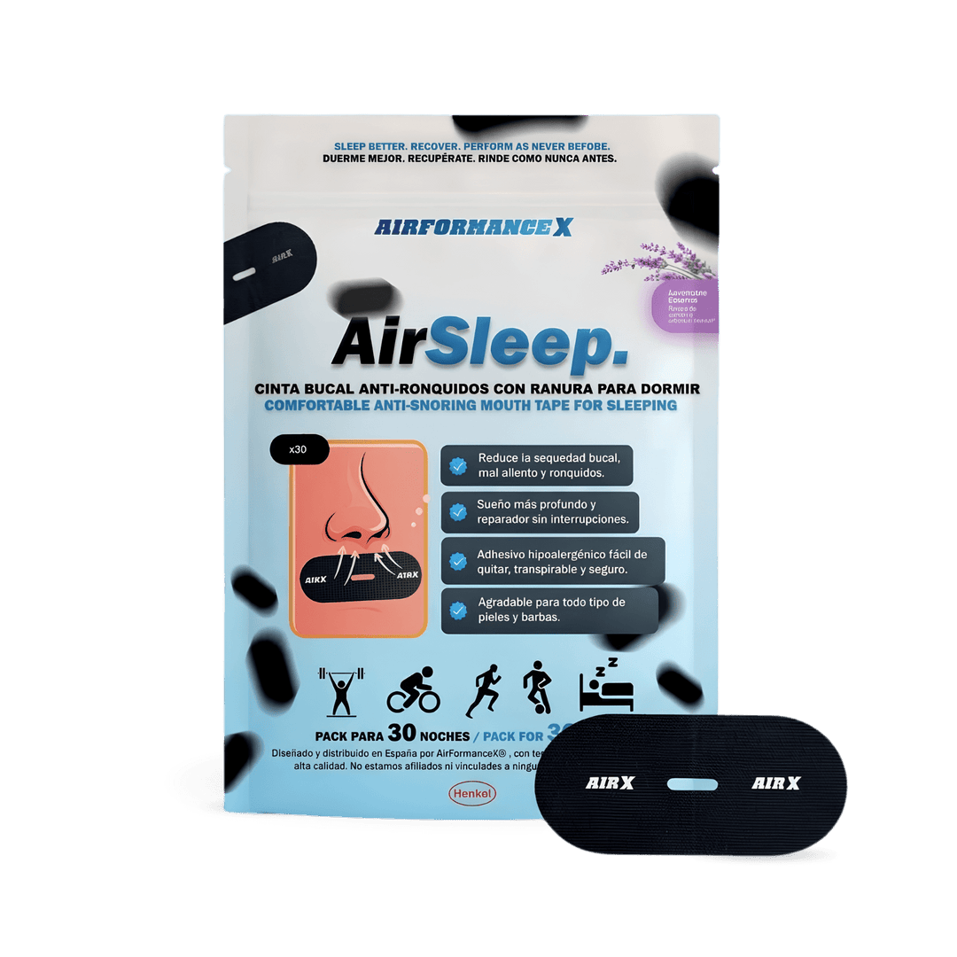 AirSleep® Cinta Bucal Anti-Ronquidos