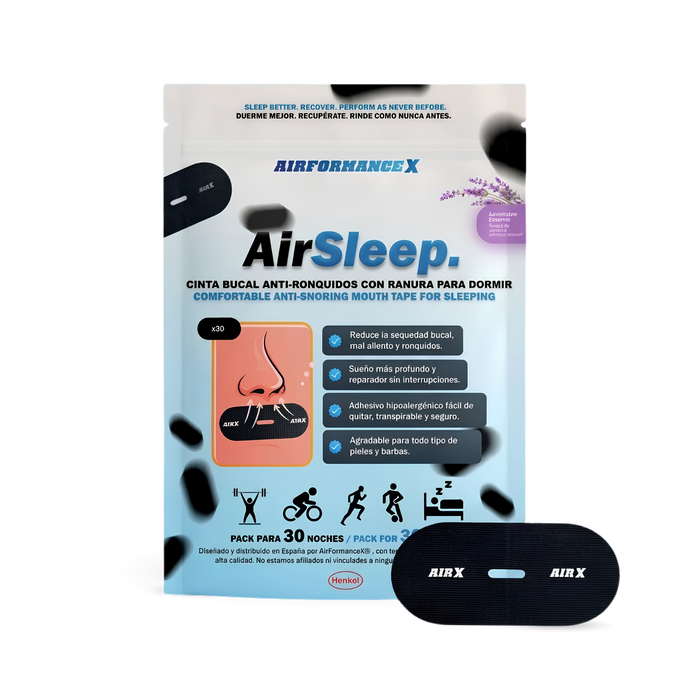 AirSleep® Cinta Bucal Anti-Ronquidos