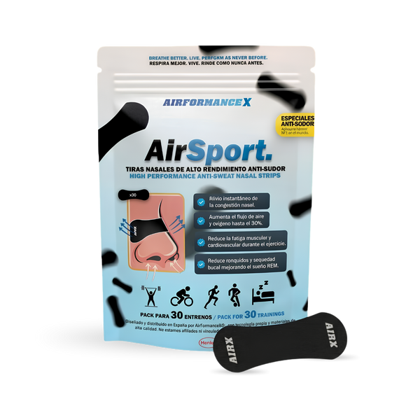 AirSport® Tiras Nasales de Alto Rendimiento