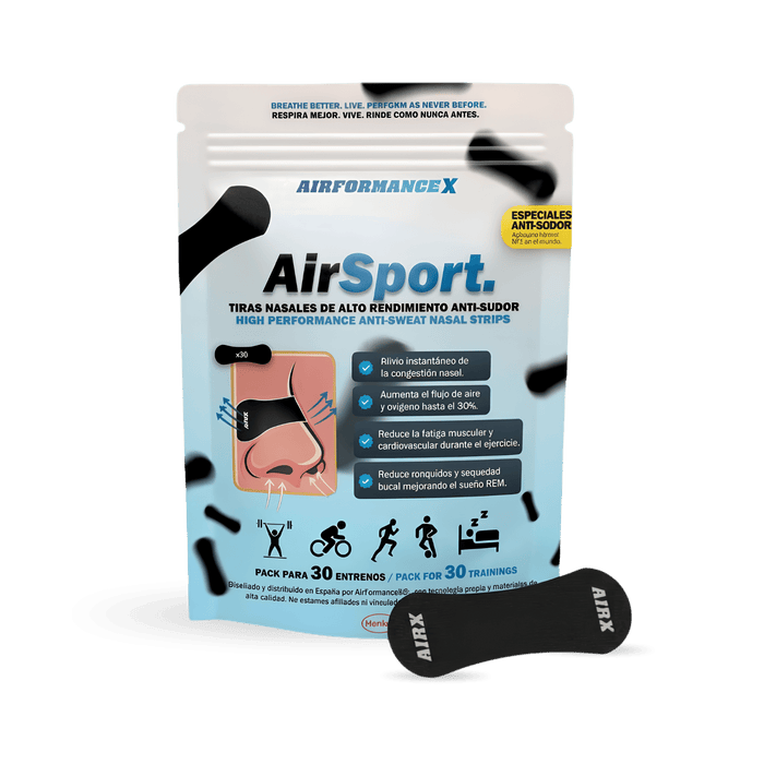 AirSport® Tiras Nasales de Alto Rendimiento
