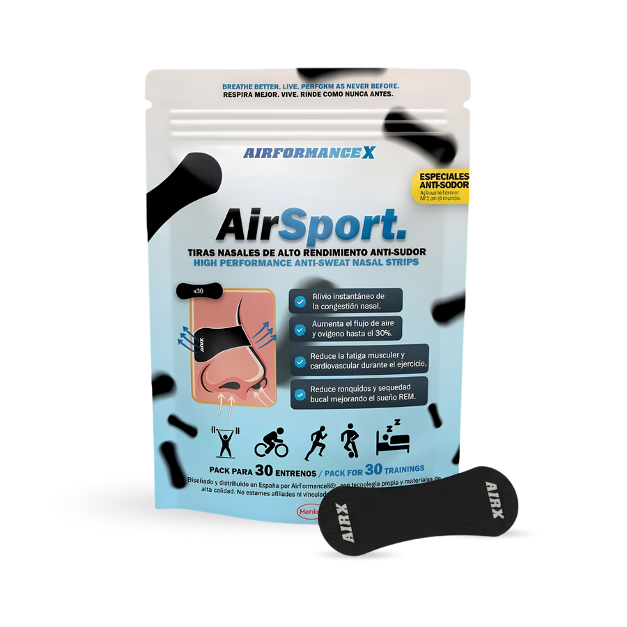 AirSport® Tiras Nasales de Alto Rendimiento