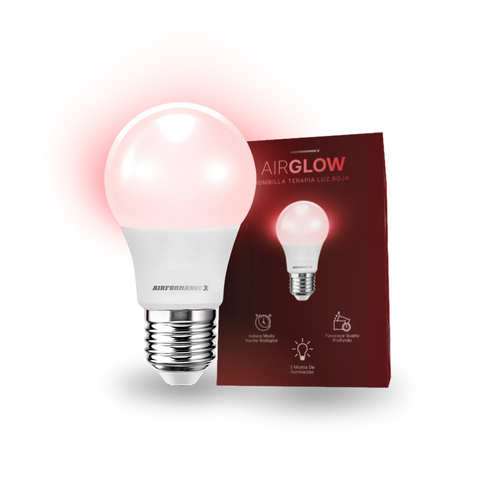 AirGlow® Bombilla de Luz Roja y Sueño Circadiano