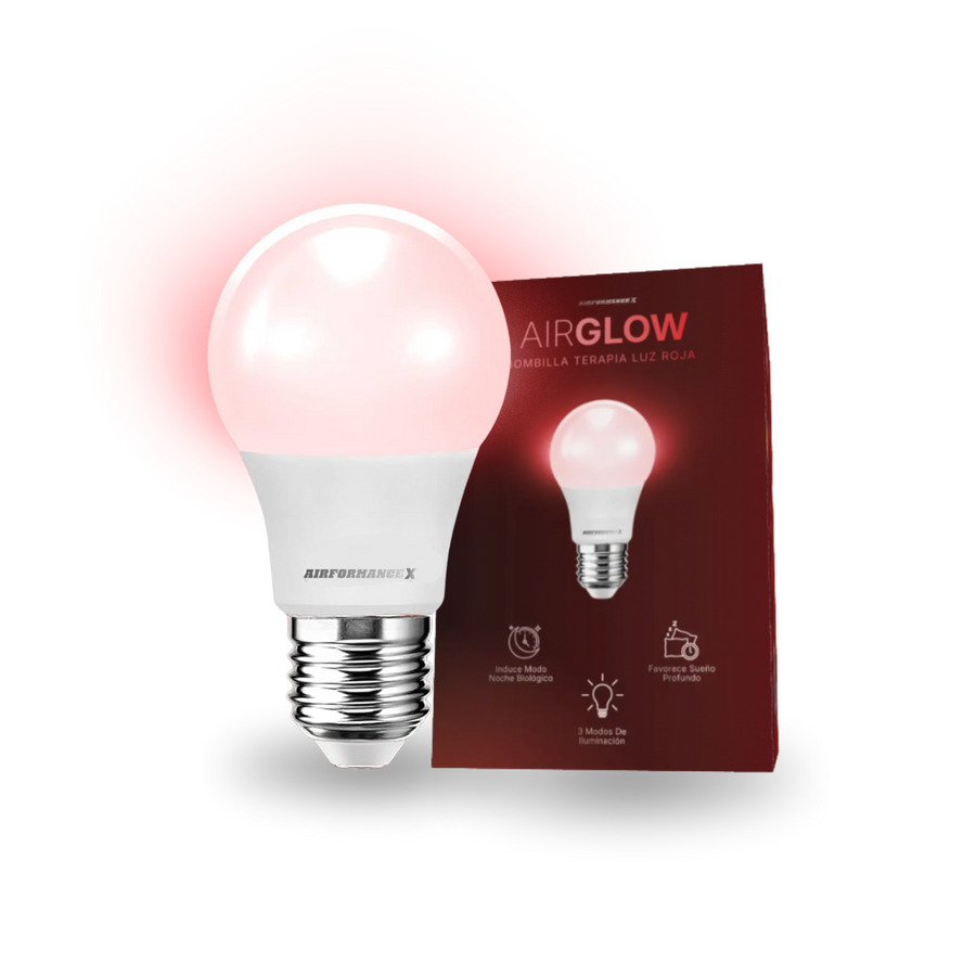 AirGlow® Bombilla de Luz Roja y Sueño Circadiano