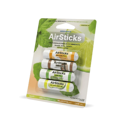 AirSticks® Inhaladores Nasales Pack Sensations (4u)