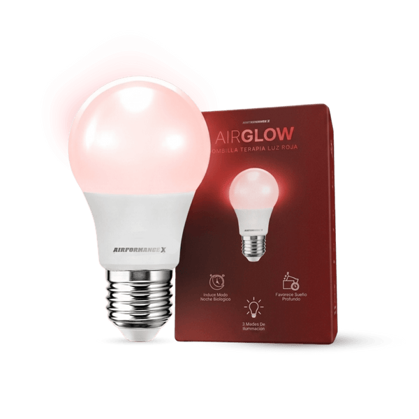 AirGlow® Bombilla de Luz Roja y Sueño Circadiano