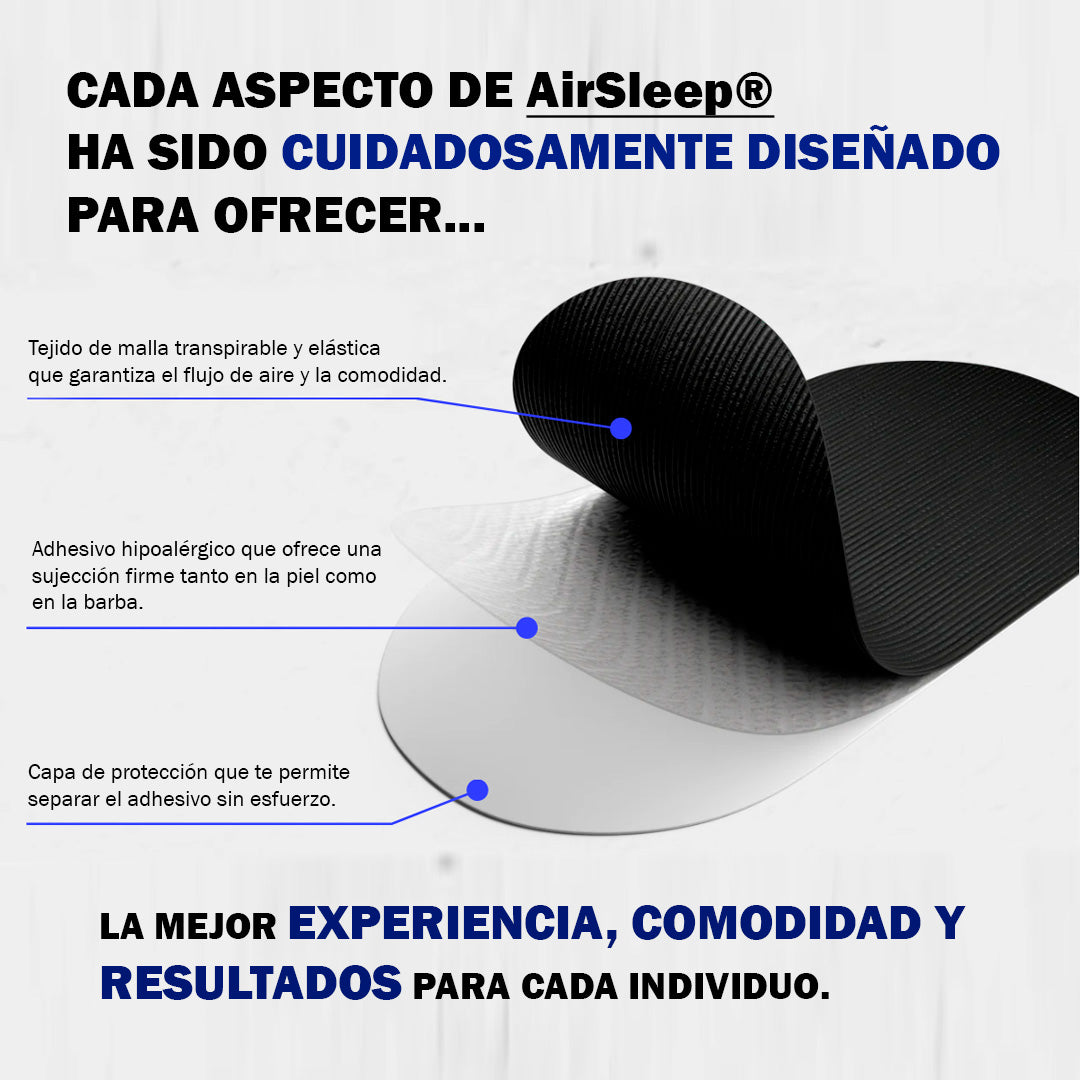 AirSleep® Cinta Bucal Anti-Ronquidos