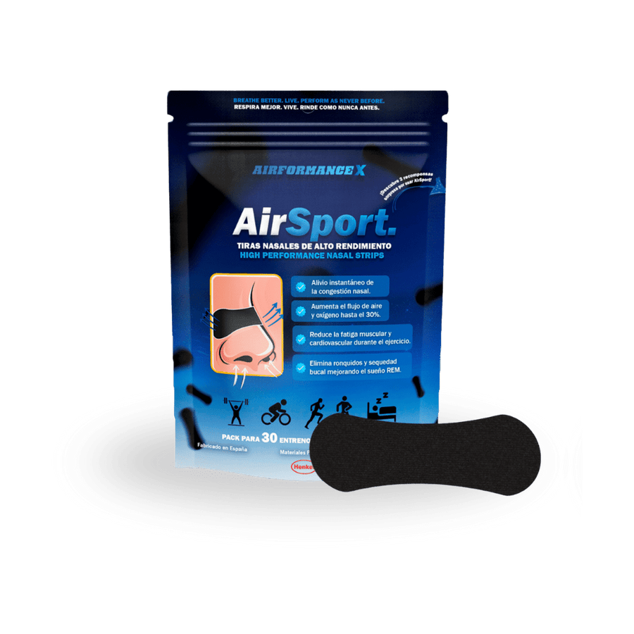 AirSport® Tiras Nasales de Alto Rendimiento