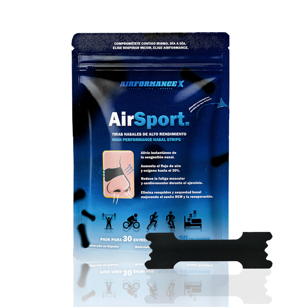 AirSport® Tiras Nasales de Alto Rendimiento