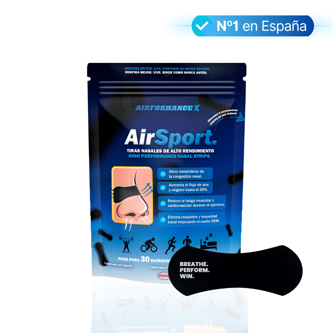 AirSport® Tiras Nasales de Alto Rendimiento | + Regalo Gratis