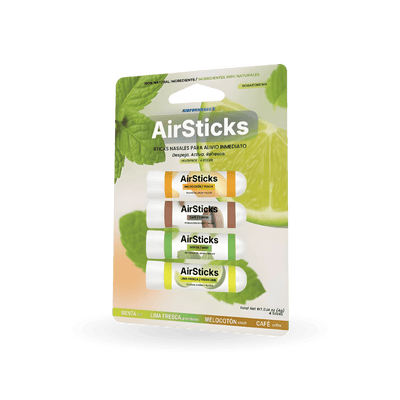 AirSticks® Inhaladores Nasales Pack Sensations (4u)