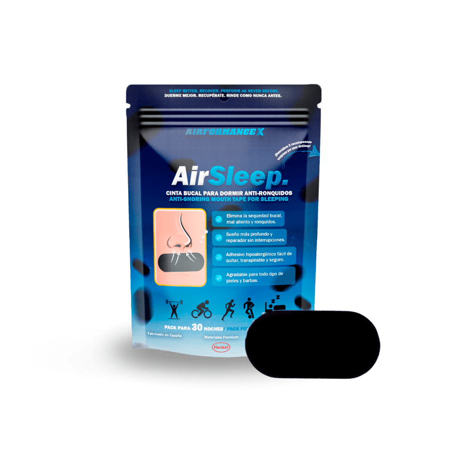 AirSleep® Cinta Bucal Anti-Ronquidos