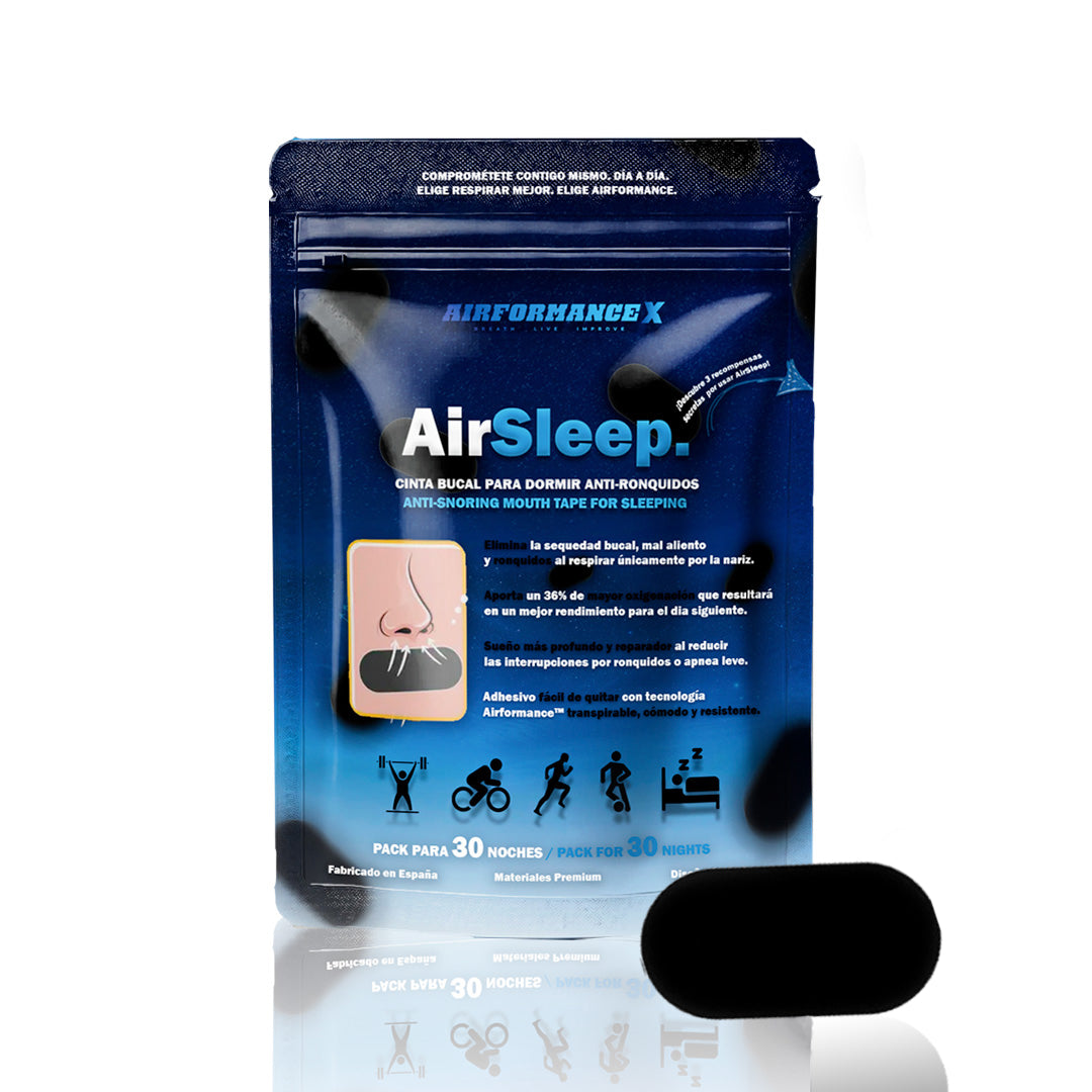 AirSleep® Cinta Bucal Anti-Ronquidos